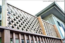 A trellis fence or screen is the perfect way to add a sense of privacy and structure to your backyard. Support And Privacy With These Gorgeous Deck Railing Ideas