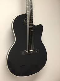 Gibson Black Acoustic Electric Guitar Gibson Chet Atkins Sst Gloss Black Acoustic Electric Star Inlays Ebony Board Acoustic Electric Chet Atkins Gloss Black