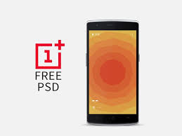 Oneplus Phone Mockup Freebiesbug Phone Mockup Phone Design Freebie