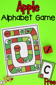 While the four quarters that make up a football game are 15 minutes long, the standard halftime is 12 minutes long. Apple Alphabet Game Letter Recognition Activity For Pre Readers