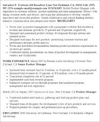Professional Product Manager Templates To Showcase Your Talent Myperfectresume