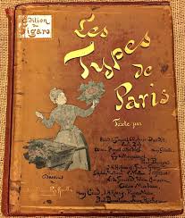 Rare And Beautiful 1889 Edition Of French The Types Of Etsy Book Cover Illustration Antique Books Books