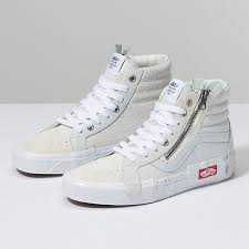 Black And White Vans High Tops Womens Sk8 Hi Reissue Cap Shop At Vans In 2020 Classic Shoes Vans High Top Vans