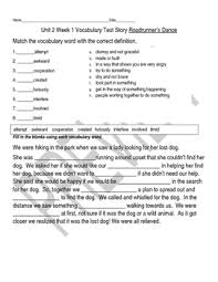 Mcgraw Hill Wonders Third Grade Vocabulary Tests Unit 2 Weeks 1 5 Third Grade Vocabulary Vocabulary Mcgraw Hill Wonders