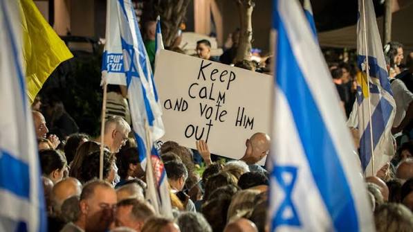Calls for change at massive rally in Tel Aviv ahead of Israel election - ABC News
