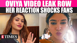 Oviya Helen Breaks Silence on MMS Video Controversy: What She Said