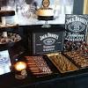 Men birthday cake table decorations. 3