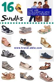 Stylish Orthopedic Sandals Afo Or Orthotic Friendly Orthopedic Shoes Stylish Trending Womens Shoes Orthopedic Sandals