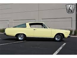 Image result for Yellow 1966 Barracuda