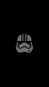 Black Minimalist Wallpaper Stormtrooper Starwars St Bola Kaki Wallpaper Ponsel Gambar Pensil