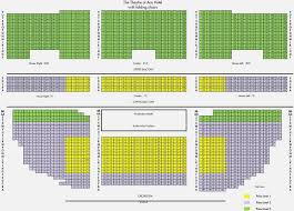 Pantages Seating Views Pantages Theater Tacoma Seating Chart