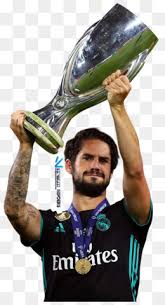 Get premier league trophy vector gif. Football Background