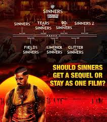 Should the #Sinners universe continue? 👀 'SINNERS' has earned $161M  worldwide so far. 💰 The film has now projected to earn at least $300M  worldwide overall, making it one of the biggest