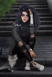 Foxy is an lol doll from the retro club. 16 Best Brown Hair Girl Drawing Ideas Girl Drawing Digital Art Girl Girls Cartoon Art