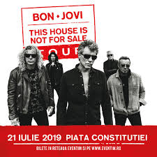 Accesul publicului se face in piata constitutiei de la ora 16. Bon Jovi 21 Iulie 2019 Piata Constitutiei D D East Entertainment