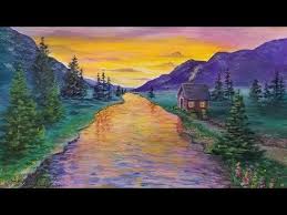 Pin On Painting Lessons And Tips Will i think i've messed up a sunset at beach landscape.