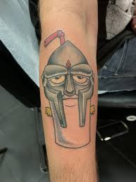 Caden, jace, crew, and bliss. Fresh Mf Doom Master Shake Tattoo Done By Tyler At Black Lotus In Gilbert Az Mfdoom