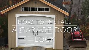 Feb 05, 2014 · venmo tip jar @andrewdiythis blocks any remote entry to your garage door. How To Choose Garage Door Lock For Maximum Security Innovative Building Materials