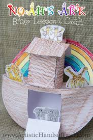 Noah S Ark Bible Lesson Craft Kinderbibel Kinder Spass Arche Noah