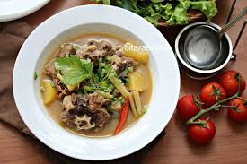 Contrary to popular beliefs, sup kambing is actually a singaporean dish. Resepi Sup Ekor Berempah Resepi Merory Sedap Betul