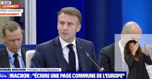 Après la victoire de Donald Trump, Emmanuel Macron appelle à "défendre les  intérêts des Européens" : Actualités - Orange