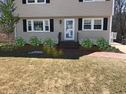 When landscaping around foundations, position large trees away from your foundation. Foundation Planting Bed Design Ideas Landscaping