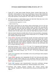 Format kosong npwp pajak : Spt Form Induk 1771