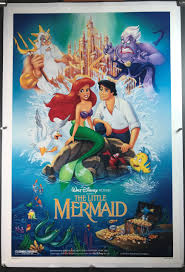 When will the little mermaid be released? The Little Mermaid Original Vintage Walt Disney Cast Style Movie Poster Original Vintage Movie Posters