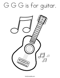Each coloring page opens in a new window. Coloring Pages For Kids Guitar Growth Kid