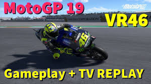 Video full race motogp, live streaming motogp & bola. Motogp 19 First Gameplay Valentino Rossi Ai 120 Q Race Tv Replay Youtube