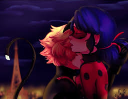 Ladybug and cat noir kissing in bed. I Don T Remember That At Least Once Painted Lady Noir Miraculous Ladybug Kiss Miraculous Ladybug Comic Miraculous Ladybug Funny