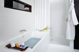The design of these decorative bathtubs takes the concept of earth, water, floral and calligraphy, the styles range from contemporary and. Free Standing Bathtub Bc 03 Wetstyle Composite Double White