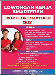 We did not find results for: Loker Banjarnegara Sebagai Promotor Smartfren Sgs Lowongan Kerja Banjarnegara Loker Banjarnegara Net