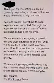 Coinbase) a mobile wallet is an app containing your cryptocurrency account information that can be downloaded and installed on a. For People Have Issues With Crypto Com They Are Working On It Crypto Com