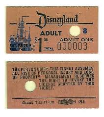 Vintage Disneyland Tickets Disneyland Tickets Vintage Disneyland Disneyland Disneyland Tickets