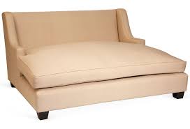 Invite your favorite person to relax in style on this dual chaise. One Kings Lane Samantha Knapp Tiger Lily S Double Chaise Longue Chaise Lounge Indoor Double Chaise Lounge Chaise Lounge