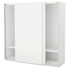 Pax White Hasvik White Wardrobe 200x66x236 Cm Order Today Ikea Pax Wardrobe Ikea Pax Ikea Wardrobe