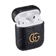 Gucci Leather Airpods Case