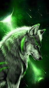 Green Wolf Wallpapers - Wallpaper Cave
