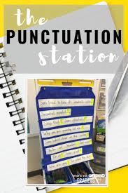 Hey Teacher Friends I M Here To Bring You Another Super Easy Station Idea That Will Help Students Of Punctuation Activities Teaching Punctuation Punctuation