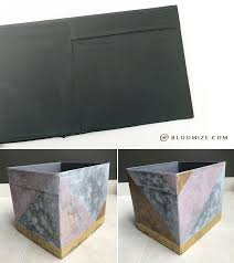 An Ikea Drona Box Makeover With Metallic Acrylic Paints Bloomize Com Ikea Metallic Paint Ikea Hack