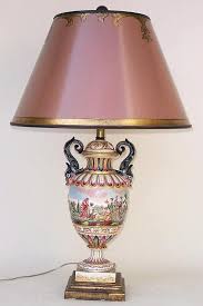 Antique Table Lamps Porcelain Table Lamp Antique Lamps And Lighting Antique Table Antique Lamp Shades Painting Lamp Shades Wall Lamp Shades