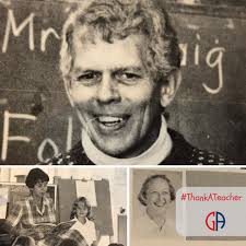 When I came to GA, I was painfully shy, like afraid of my own shadow shy.  In first grade, I was blessed to have three of GA's iconic teachers, of  course back