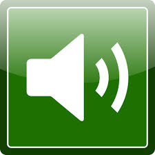 Green audio icon vector image | Public domain vectors