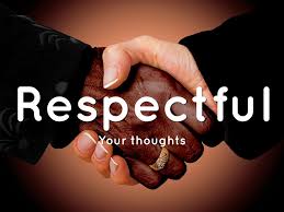 Перевод слова respectful, американское и британское произношение, транскрипция, словосочетания, однокоренные слова, примеры использования. Be Respectful By Chris Ragg