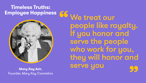 Inspirational Quote On How To Treat Your Employees In Order To Foster Employee Happiness In The Employee Engagement Quotes Employee Quotes Inspirational Quotes