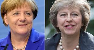 German chancellor angela merkel has defended the eu's decision to procure coronavirus vaccines jointly as the bloc struggles with delays in rollout. Theresa May And Angela Merkel Outsiders Who Rose To Top