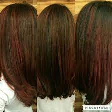 I Got Red Streaks Into My Hair Without Bleaching Cabello