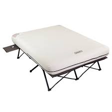 Coleman Queen Air Mattresswith Side Tables And 4d Battery Pump Cream Affiliate Air Spon Mattresswith Coleman Coleman Air Mattress Coleman Cot Air Bed