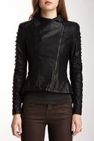 Gracia Faux Leather Jacket Hautelook Stylish Coat Clothes Star Fashion